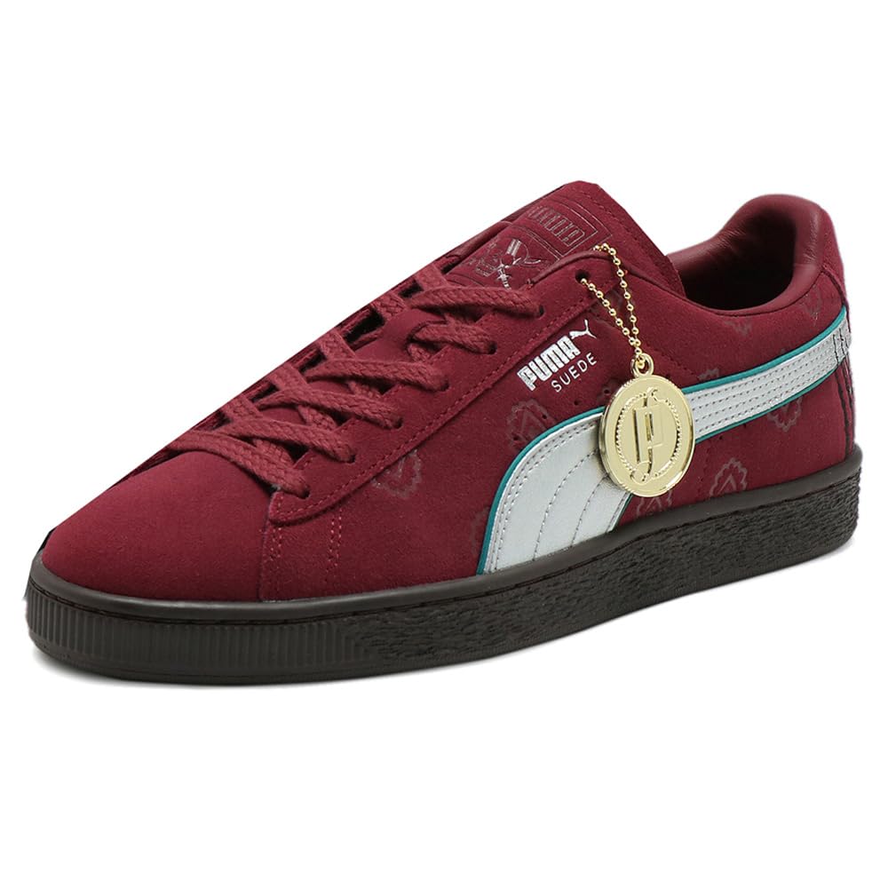 Vans Shoes Old Skool - 푸마 남성용 스웨이드 레드 헤어드 샹크스