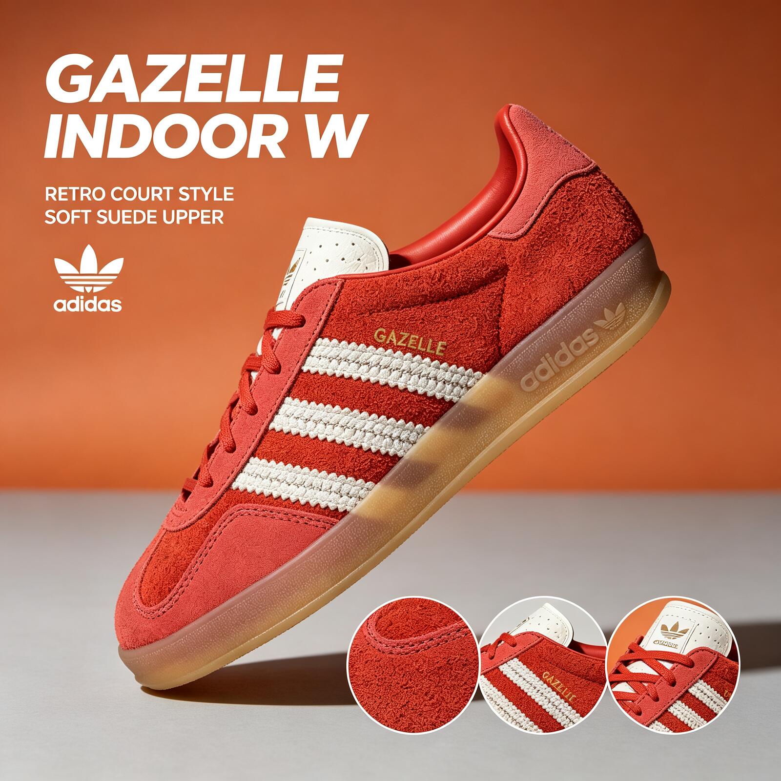 Adidas Shoes Gazelle - 아디다스 가젤 인도어 W KI7169 오리지널
