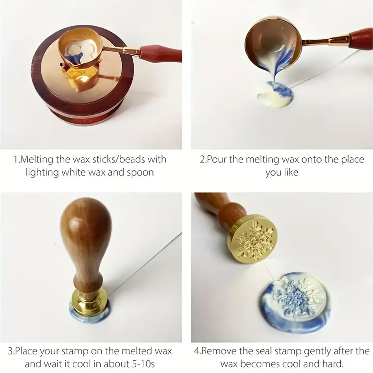 100 개/가방 왁스 인감 비즈 키트, 편지 씰링 및  - Wax Seal Letter Kit 리뷰 및 가격