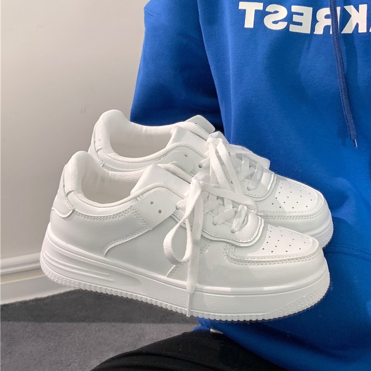 여성용 플랫폼 화이트 스니커즈, 가볍고 편안한 통기성  - Vans Shoes Old Skool 리뷰 및 가격