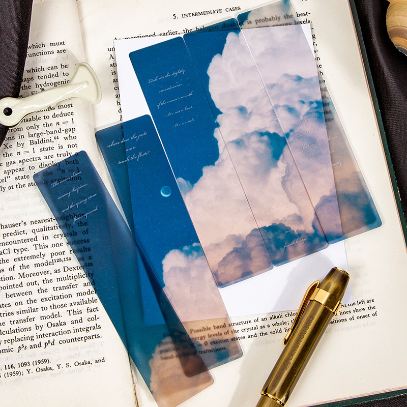 5PCS 스페이스 로밍 매트 PET 북마크 DIY 장식 - Dried Flower Bookmark 리뷰 및 가격