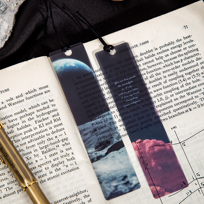5PCS 스페이스 로밍 매트 PET 북마크 DIY 장식 - Dried Flower Bookmark 리뷰 및 가격