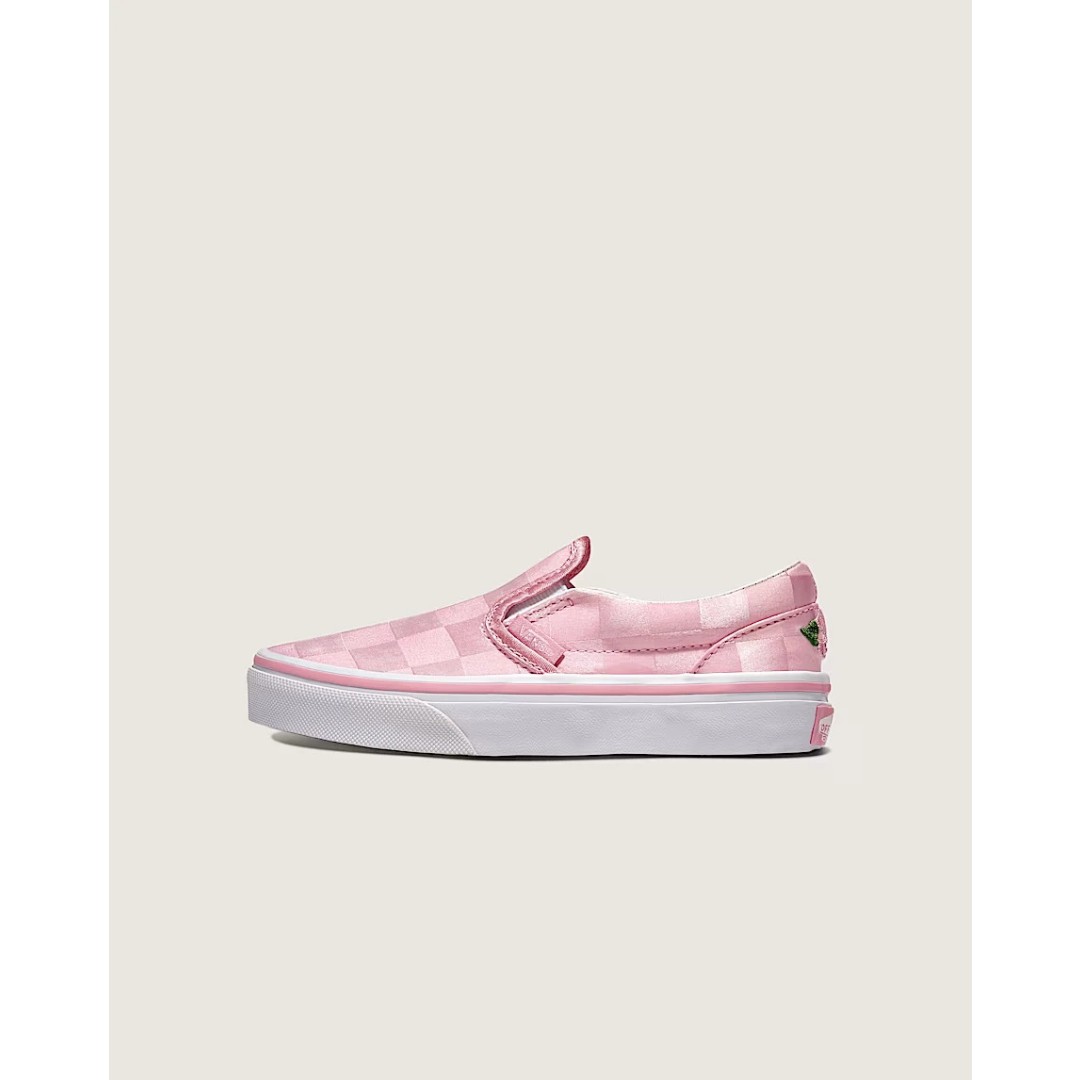 반스 빅 키즈 슬립온 체커보드 새틴 스케이트 슈즈 - Vans Shoes Old Skool 리뷰 및 가격