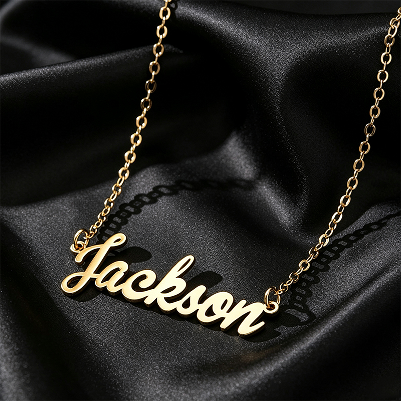 멀티 스타일 이름 맞춤형 스테인레스 스틸 목걸이 여성  - Name Necklace Custom 리뷰 및 가격
