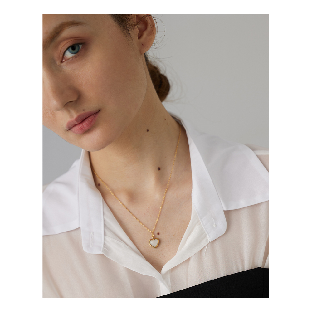 Yhpup 스테인레스 스틸 하트 펜던트 목걸이, 체인  - Birth Flower Necklace 리뷰 및 가격