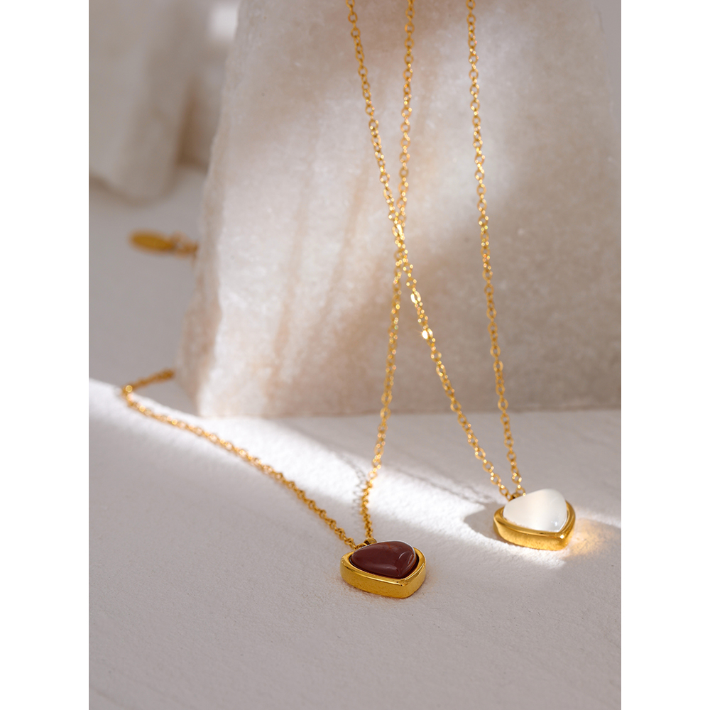 Yhpup 스테인레스 스틸 하트 펜던트 목걸이, 체인  - Birth Flower Necklace 리뷰 및 가격