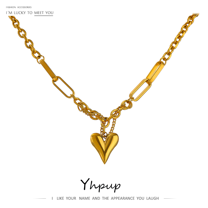 Yhpup 여성용 로맨틱 하트 펜던트 목걸이, 하이 퀄 - Birth Flower Necklace 리뷰 및 가격