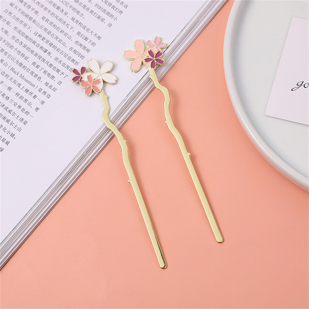 금속 사쿠라 책갈피, 창의적인 꽃 책, 독서 보조 책  - Dried Flower Bookmark 리뷰 및 가격